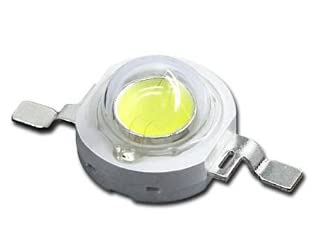 jivith 10 Pcs 3 Watt High Power Led Chip Warm White SMD LED Diode Bulb Lamp (10 pcs) (White)