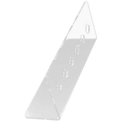 Alipis Soporte de Pared Transparente para Tijeras 6 Ranuras Organizador Compacto para Estilistas y Peluquerías Material Resistente y Seguro para Uso Diario