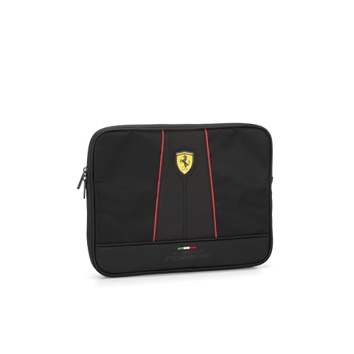 CUSTODIA PORTA PC UFFICIALE FERRARI: il prodotto è distribuito con licenza originale di Ferrari da Franco Cosimo Panini Editore