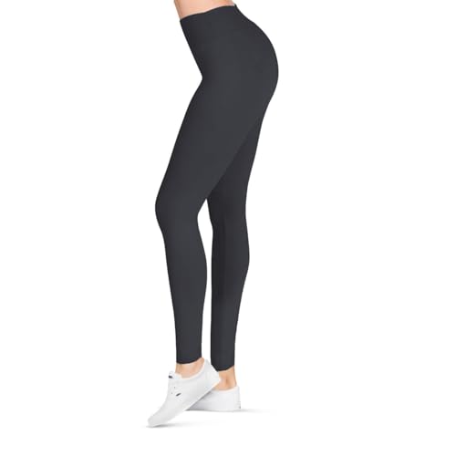 Image of SATINA High Waisted Leggings for Women - Comfortable and Stretchy in Versatile Sizes and Colors