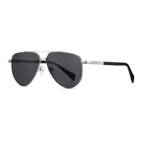 Lunettes de soleil pour adultes en alliage de titane modèle classique pour hommes femmes