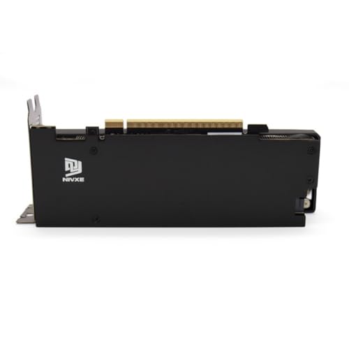 NIVXE Compatible with GIGABYTE GeForce RTX 5060/5050 OC Low Profile 8G Graphics Card Custom Aluminum GPU Backplate Rear Panel Cover for Improved Heat Dissipation and PCB Protection