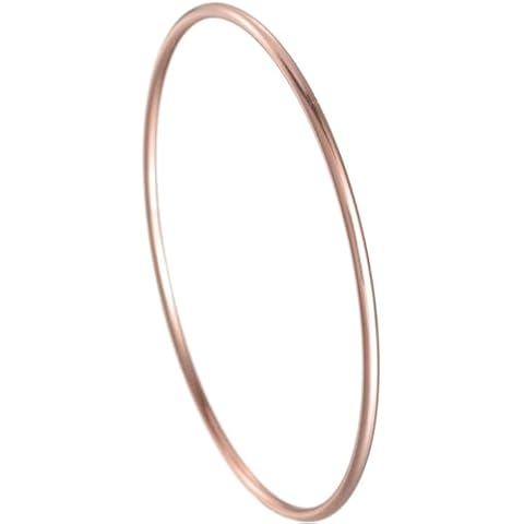 Jude Jewelers 2mm Rose Gold Bangle Cover