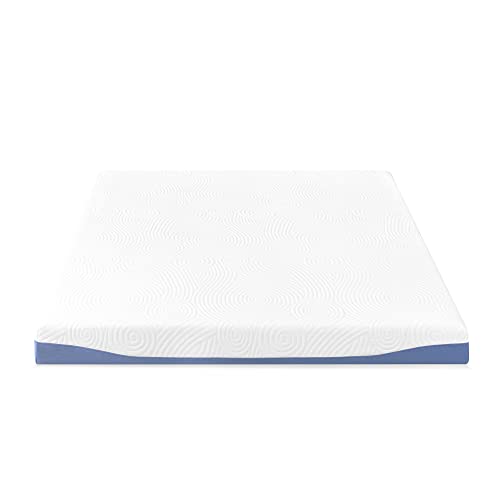 Mellow 6 Inch Cooling Gel-Infused Memory Foam Bed Mattress, Medium Firm Sleep and Breathable Fabric Cover, Twin , Mattress In A Box