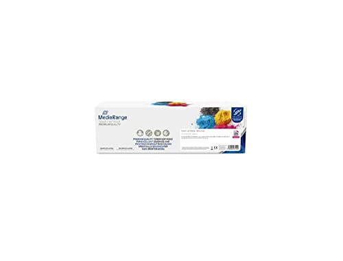 MediaRange Toner de Rechange pour HP CF543X/203X avec Puce Magenta