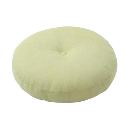Cojín de asiento redondo mullido de 40cm y almohada para silla de oficina 2