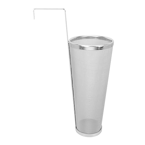 PRETYZOOM Stainless Steel Beer Filter Portable Hop Strainer Multipurpose Easy Cleaning Perfect for Beer Brewing