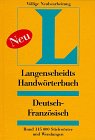 Langenscheidts Handwörterbuch Französisch 1