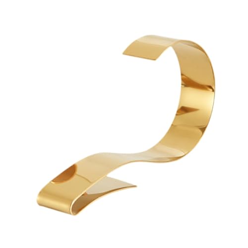 Bothyi Belt Display Stand Belt Bracket Wear Resistant Shelf Belt Storage Rack Belt Holder for Store Display Props Men and Women Belt, Gold