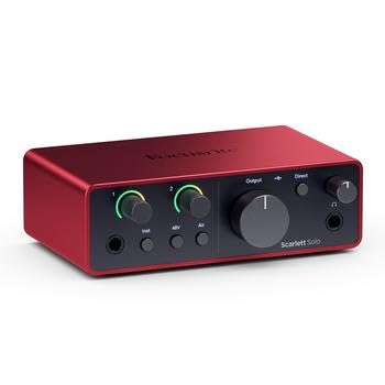 Amazon.com: Focusrite Scarlett Solo 4th Gen USB Interface with