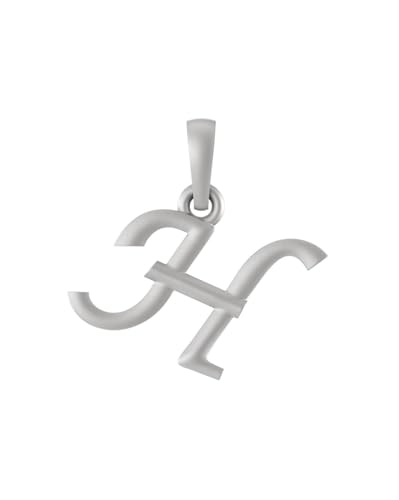 Pendentif alphabet Mtrolls, l'idée cadeau en argent 925 pour un anniversaire unique