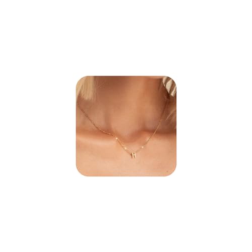 Bijoux en Or pour Adolescentes : Collier Initial Tendance Chic