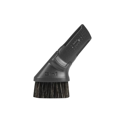 Electrolux ZE117, Accessoire d’Aspirateur 3-en-1, Brosse Perfect Care, Connexion Ovale 36 mm, Nettoyage Polyvalent, Brosse pour Poussière, Suceur Plat, Noir