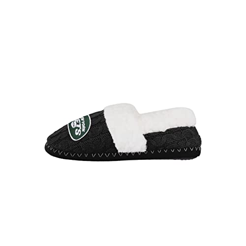 Image of FOCO Womens NFL Team Color Moccasin Slippers | Casual Slippers