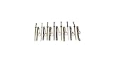 Mini Sword Keychain Set – 7PCS Fidget Katana Keychain with Scabbard, Cool Miniature Swords Keyring for Anime Fans, Office Desk Decor, Bag Pendant, Stress Relief Gift