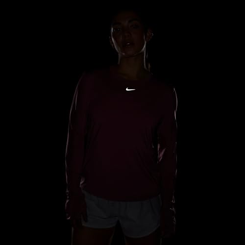 Image of Nike Womens One Classic Ls Top Dri Fit Long Sleeve T-Shirt