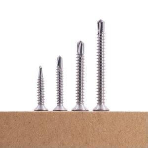 #14 x 2-1/2 pulgadas tornillos autorroscantes acero inox miniatura 3