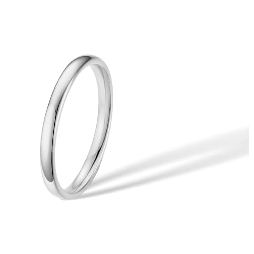 munone Sterling Wedding Durable Comfort chapado al vacío dorado, Metal no precioso., Sin piedras preciosas