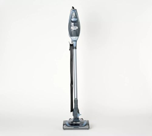 Shark HV371 Rocket Pro DLX Corded Stick, Removable Hand Vacuum, Advanced Swivel Steering, XL Cup, Crevice Tool, Upholstery Tool & Anti-Allergen Dust Brush Blue (Renewed)