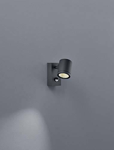 Preisvergleich Produktbild Helestra Part Wandleuchte LED mit Bewegungsmelder, graphit