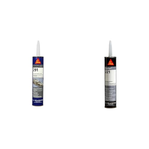 Sikaflex 291 y Sikaflex-221 Pegamentos marinos 10.1oz miniatura 1