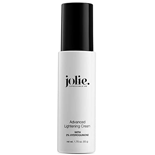 Jolie Intensive Skin Lightening Complex - Face + Body Dark Spot Corrector Brightening Cream - Dermatologist Developed- 2% Hydroquinone 1.75 oz.