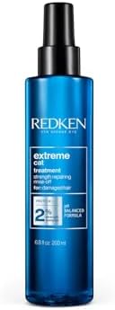 Redken Extreme CAT Anti-Damage Protein Reconstructing Rinse Out Treatment | For Distressed Hair | Strengthens Hair & Adds Shine | With Ceramide
