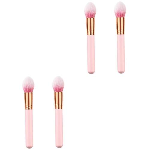Didiseaon Sets Cosmetics Brush Kit Makeup Brush Wooden Handle Nylon Bristles for Women No Shedding for Daily Professional Pcs