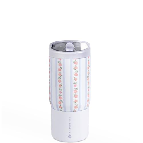 Image of HydroJug Sport 14 oz Insulated Kids Water Bottle with Straw, Primrose