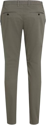 Tommy Hilfiger Herren Chino Hose Bleecker Printed Structure Slim Fit, Grau (Hydrogen Grey), 28W/32L – Ansicht 6