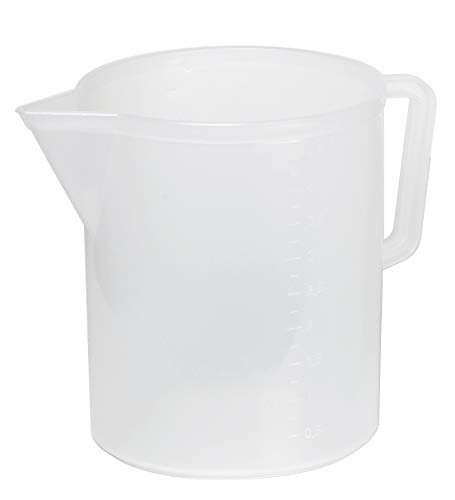 Mobil Plastic - Caraffa alimentare graduata da 5 litri - trasparente