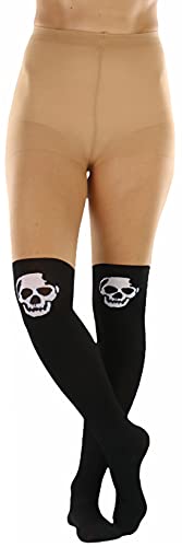 Image of ToBeInStyle Women's Cute Thigh High Printed Character Tights