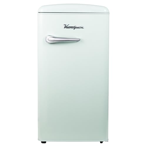 Kooper Vintage-Kühlschrank 100 l. 44,9 x 48,3 x 88,2 cm, Aquamarin
