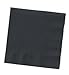 Creative Expressions Luncheon Napkins, Black Velvet (58134B)