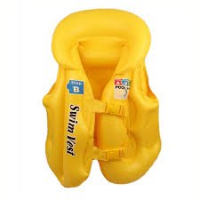 JERN Kids Colorful Inflatable Life Vest and Jacket