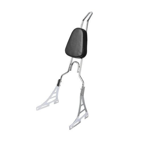 Coussin arrière moto pour sissy bar dossier passager Sportster XL 1200 883 2004-2021