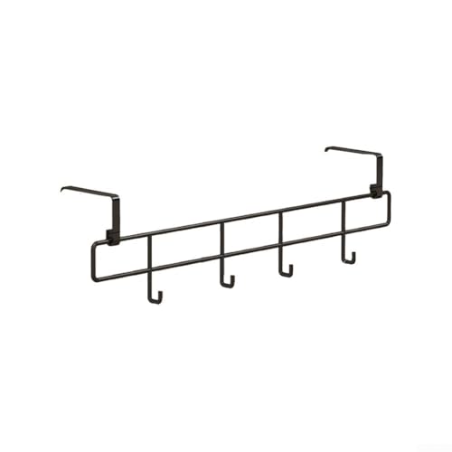 Zilimontt Support de rangement en fer à suspendre de 35 cm pour radiateur de chauffage, porte-serviettes, radiateur (noir)