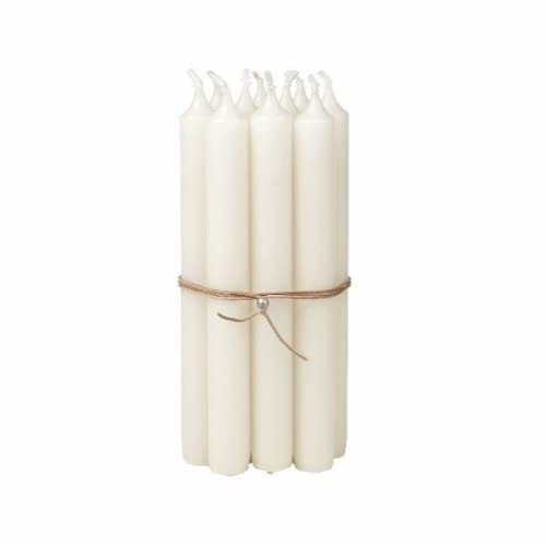 Broste copenhagen Lot de 10 bougies blanches Cover