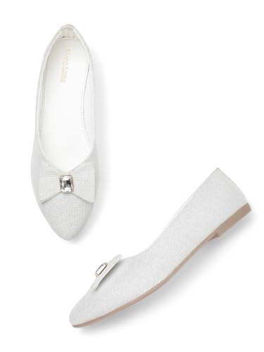 Marc Loire Women's Slip-On Embellished Flat Ballerina Shoes for C...
