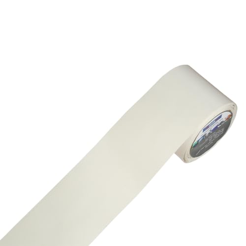 Image of PVC Tarpaulin Repair Tape for Quick Fixes | Self-adhesive and Waterproof | Best for Tarpaulin Repair, Pond lining, Fish tank, and Truck cover (9.5cm x 5m, length, White)
