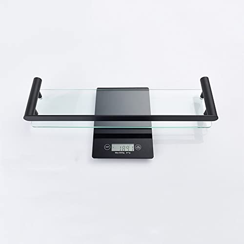 Estante de vidrio de acero inoxidable pulido espejo para colgar 7