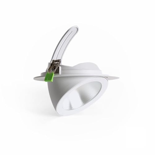 Downlight LED 60W direccionable con corte de 200 mm y temperatura seleccionable