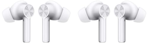 Image of OnePlus Buds Z2 Bluetooth Truly Wireless in Ear Earbuds with mic, Active Noise Cancellation, 10 Minutes Flash Charge & Upto 38 Hours Battery (Pearl White)@INR 3499 with Bank Offer (Pack of 2)