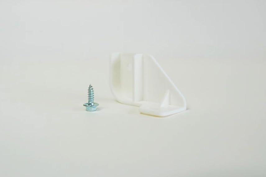 Mounting screw and bracket for icemaker