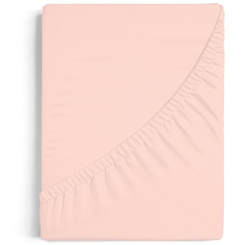Burrito Blanco | Sábanas bajeras 135x190/200 cm | Cama de 135 cm(+ Medidas Disponibles) | Tejido de Algodón 100% | Diseño A8 Salmón