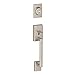 Schlage F58 CEN 619 Century Exterior Handleset with Deadbolt, Satin Nickel (Exterior Half Only)