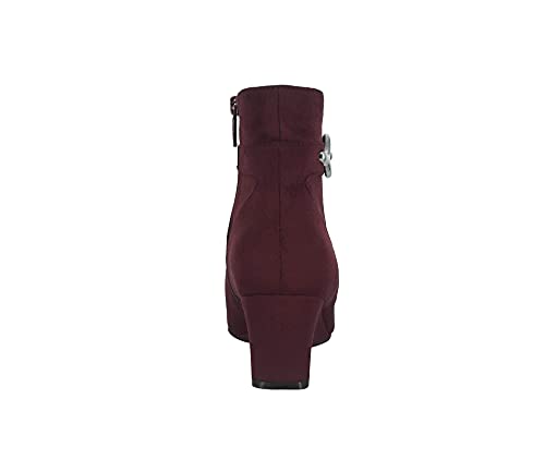 Impo Jaden Jaden Wedge Bootie With Memory Foam, Burgundy, 7.5 #TOP4