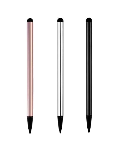 Penna a doppia funzione: questa penna combina il comfort di una penna morbida capacitiva e una penna rigida resistiva in una penna per dispositivi a schermo touch capacitivo e resistivo