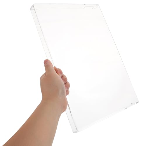 Protector de teclado acrílico transparente para mantener limpio tu escritorio de hogar 5