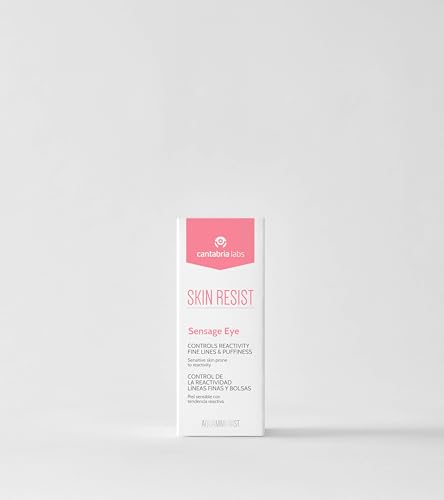 Cantabria Labs España Sensage Eye, Contorno de Ojos Antiarrugas y Calmante, 15 ml, con Niacinamida y Extracto de Chirimoya, para Piel Sensible